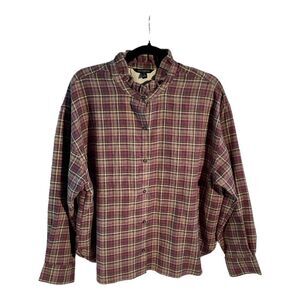 Banana Republic Women’s Multicolor Long Sleeve Button Down Shirt Size XL